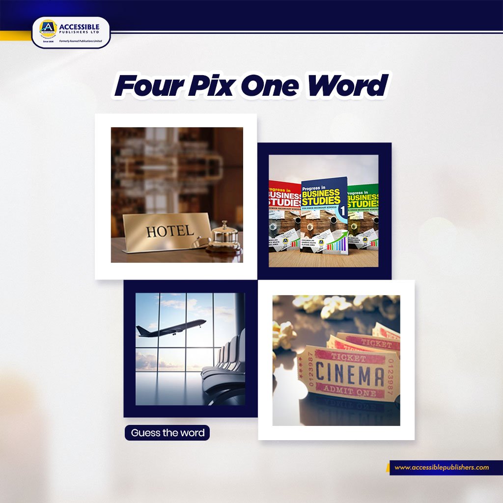 accessiblepl's tweet image. Get your thinking caps on! 💭

Can you guess the word?🤔

Your answer might just be correct!🤷‍♀️

#4pics1word #ThursdayTeaser #Accessiblepublishers #Rasmednowaccessible #Rasmedpublications