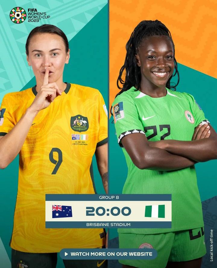adeolaadesida2's tweet photo. It's Nigerian O'clock. Tune in to any Sport Channel and let's Cheer Our Women on as they are already playing against the Australian team.
This is a much needed game for the team!
#GoSuperFalcons
#NIGvsAUS
#WomensWorldCup2023 https://t.co/U30hg8ve08