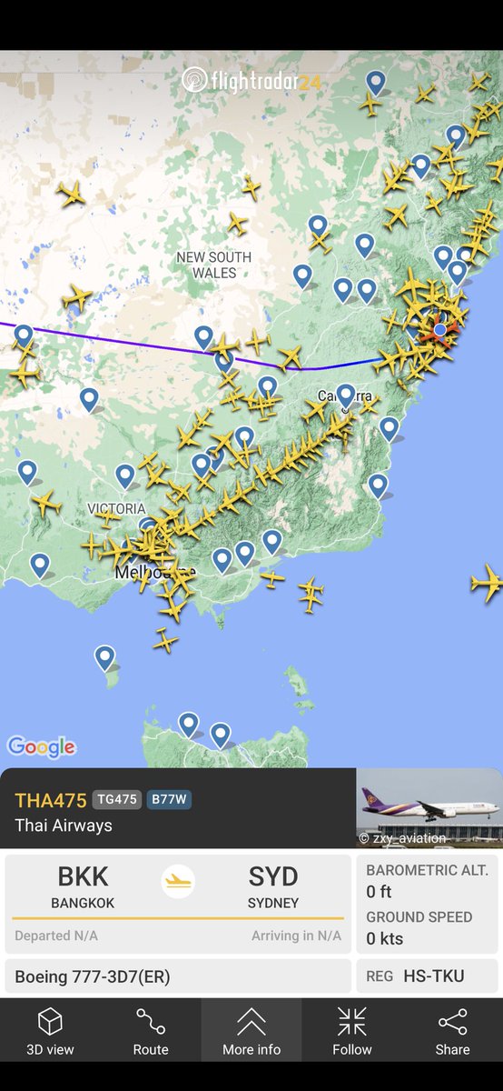 duhigp's tweet image. Melbourne airport is going to get real busy tonight #planegeek