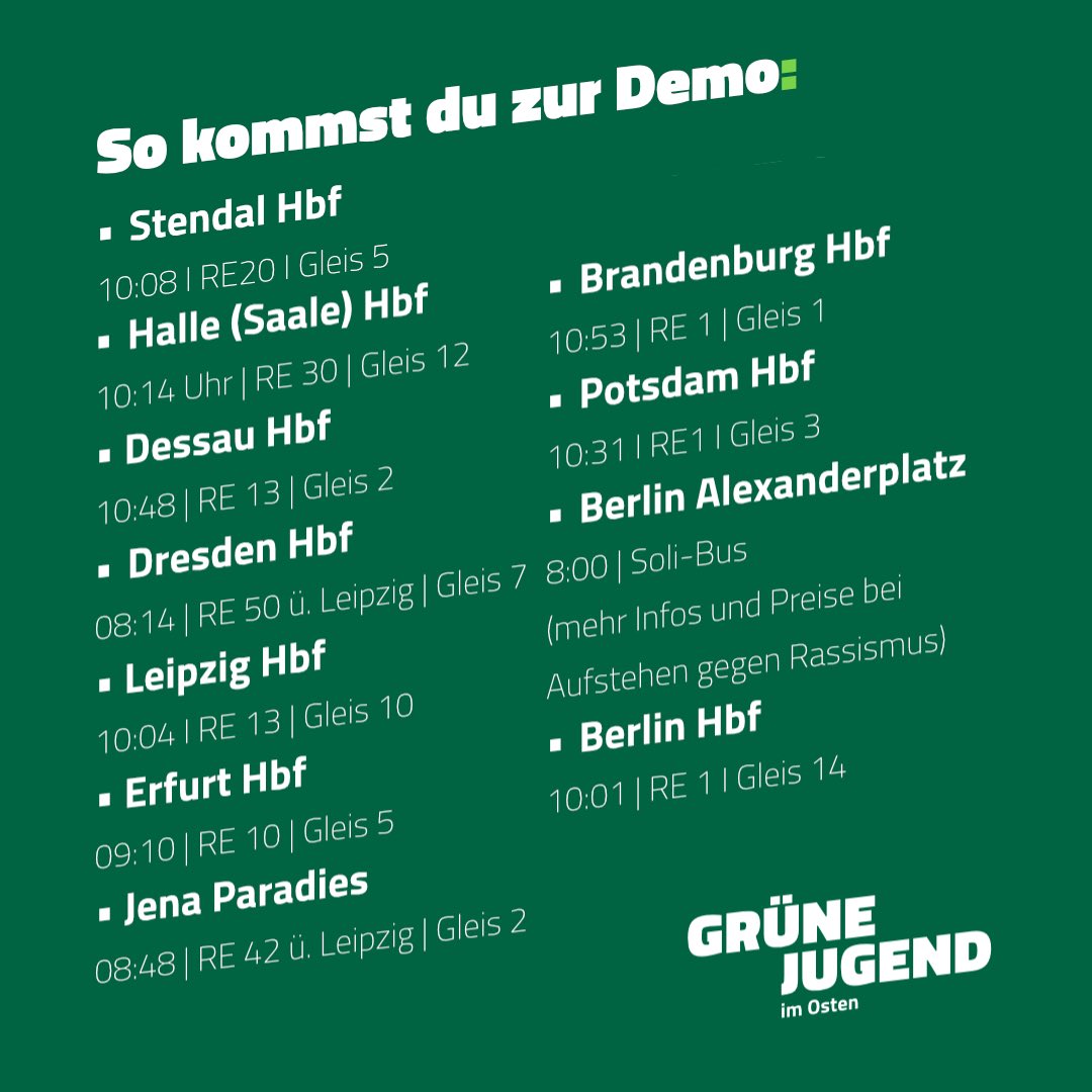 GRÜNE JUGEND Halle (Saale) tweet media