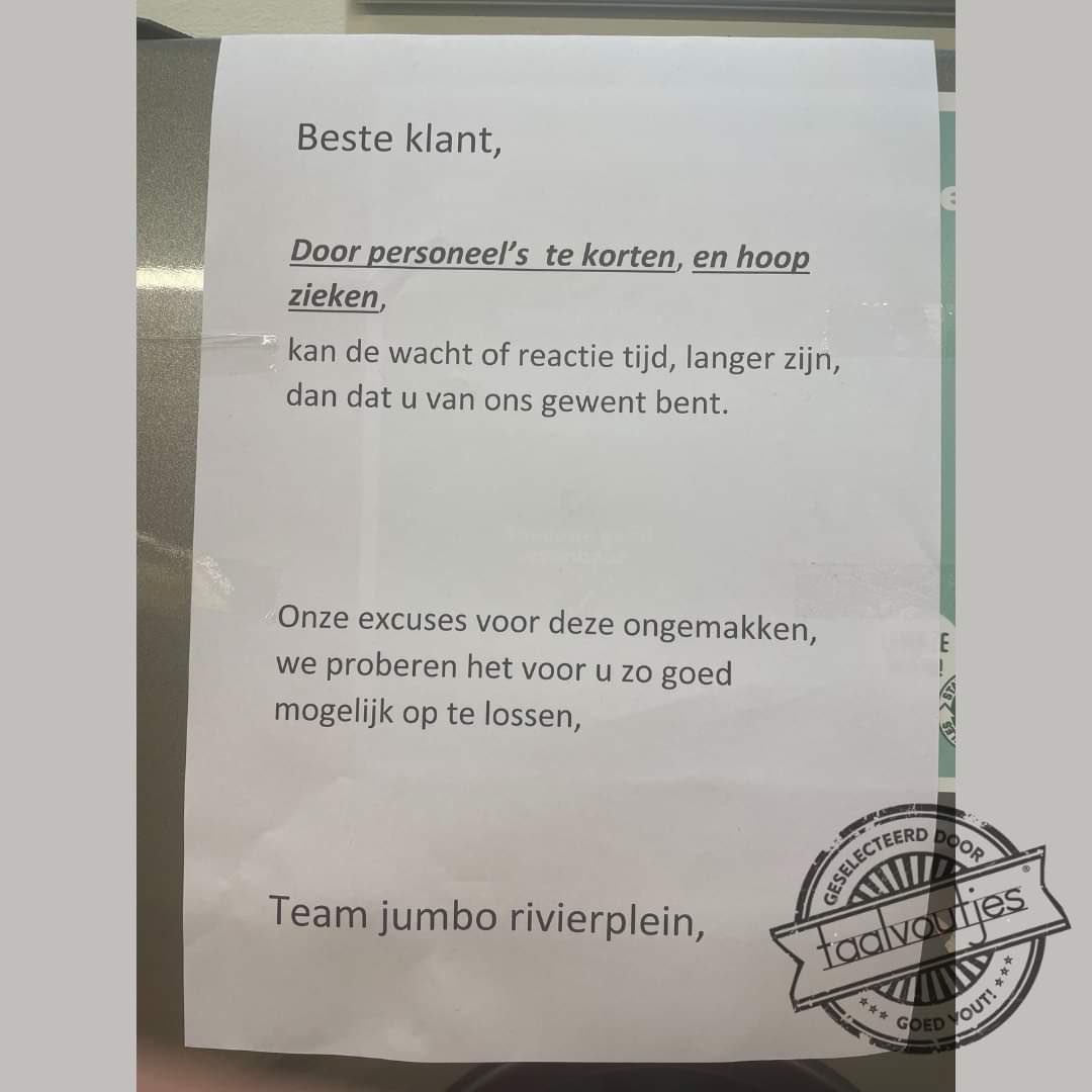 levideruiter's tweet photo. @wimdaniels Wellicht heeft @JumboSupermarkt interesse om mee te doen? https://t.co/reivwXbSZ9
