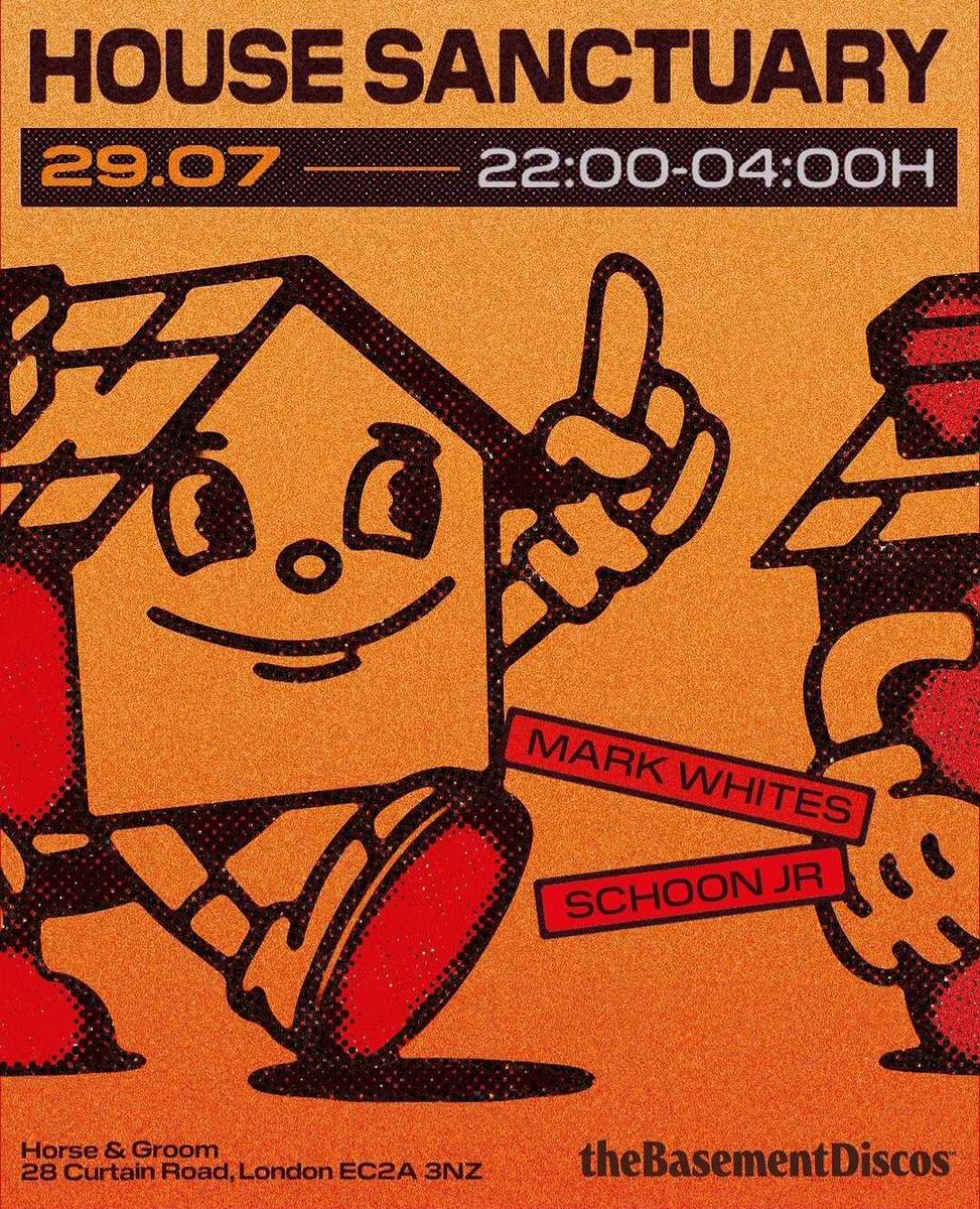 A double whammy of parties in London this week: Thursday 27th and Saturday 29th!  

🪩 Thursday 27th: 
     JUJU's bar takeover with <a href="/Bitwax_/">Bitwax 👻</a> 👻
     (FREE ENTRY)

💃Saturday 29th:
      Horse&amp;Groom
      Basement Discos House Sanctuary 🏠