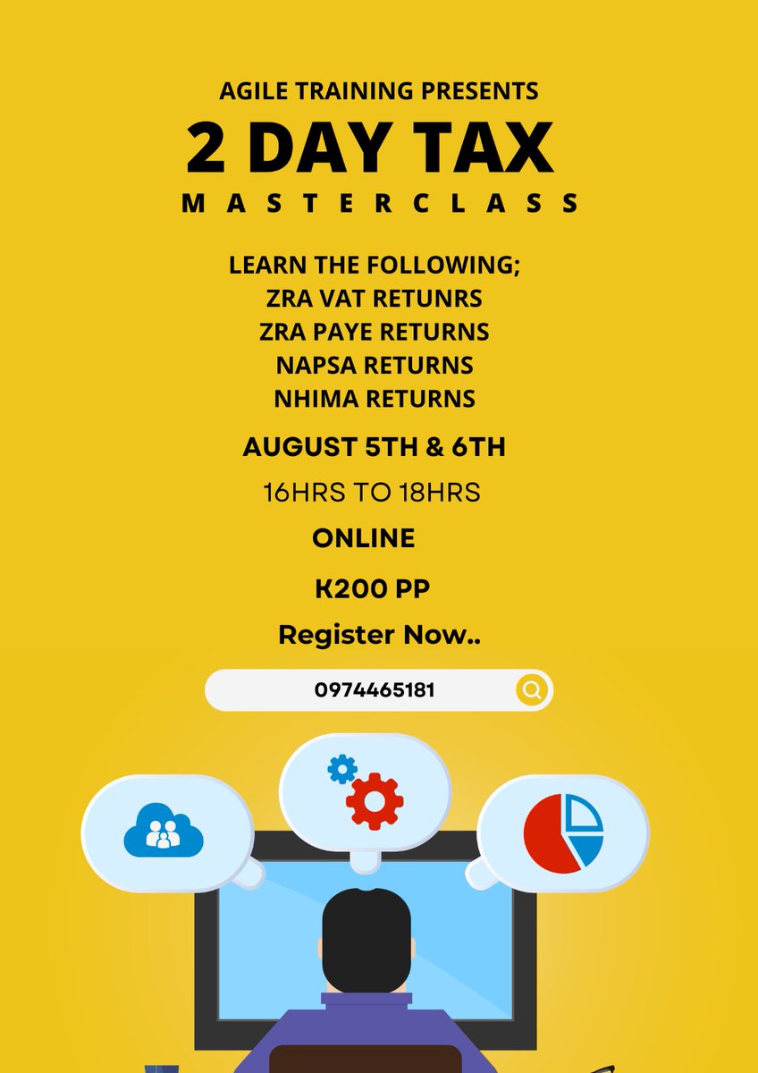 FirelordMuMu's tweet image. Hey Tweeter Fam;

Join the bootcamps and learn the practical accounting and Tax.

Call 0974465181