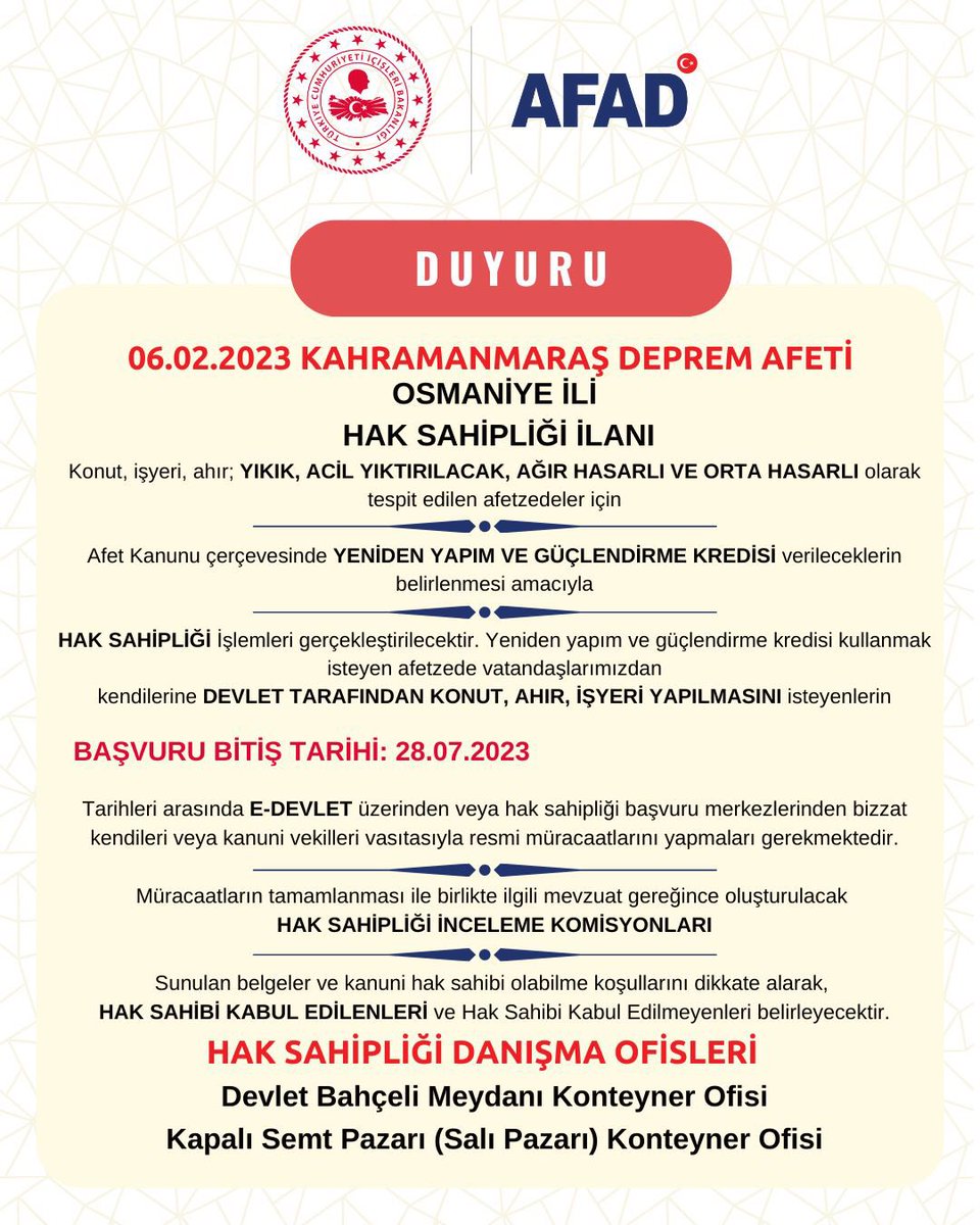 AFAD__Osmaniye's tweet photo. https://t.co/3ZYYJoWOcx