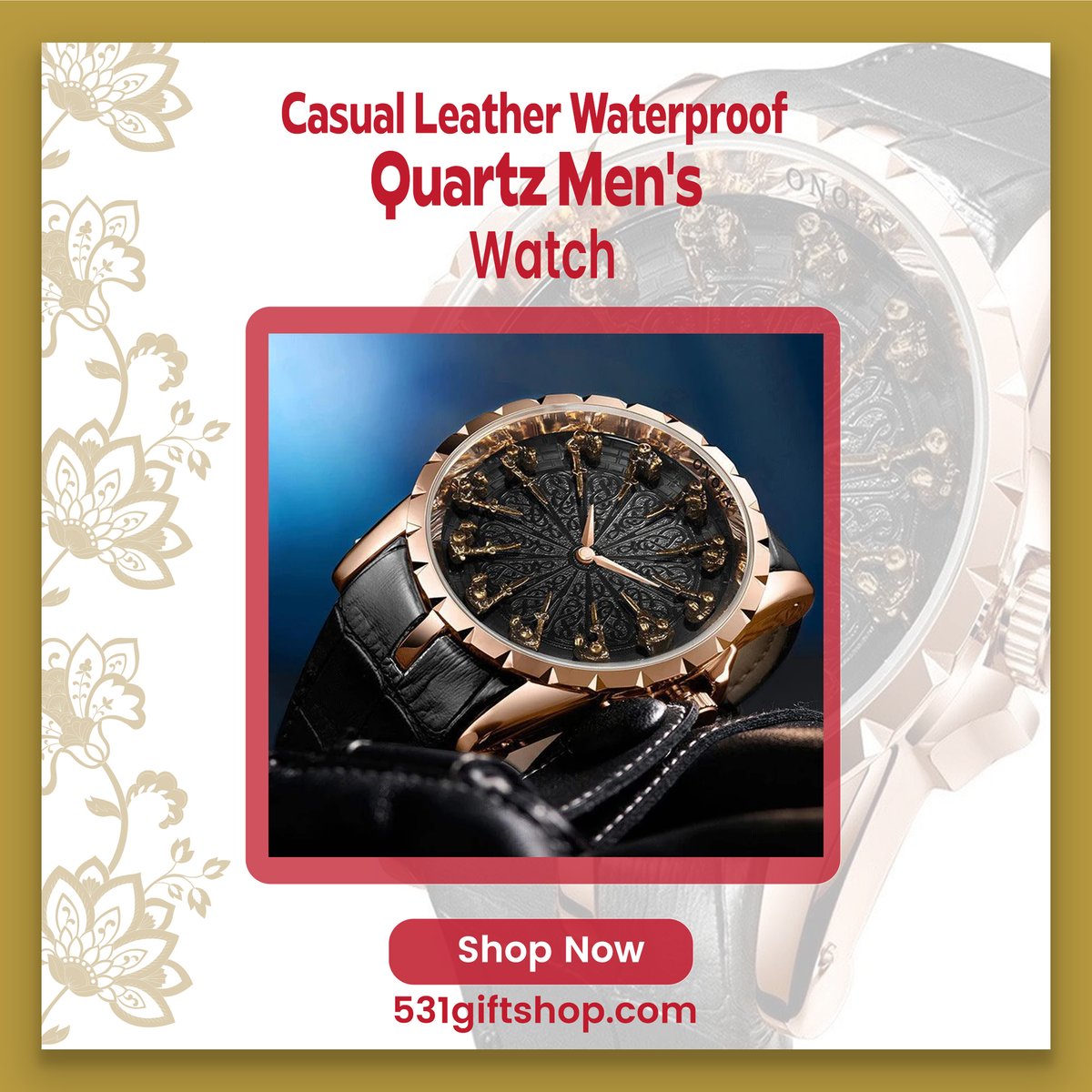 Casual Leather Waterproof Quartz Men's Watch is perfect for everyday wear | Classic Watch for Men.

SHOP HERE: 531giftshop.com/collections/wa…
.
.
.
.
#MensWatch #CasualWatch #WaterproofWatch #QuartzWatch #EverydayWear