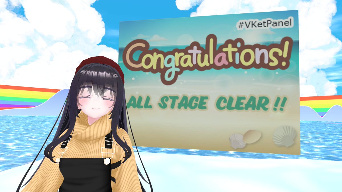 aiyahukami_VR's tweet photo. そういえば、VKetの中にもパズルができるブースがありましたね……!
#VKetPanel https://t.co/rG339KTd3X