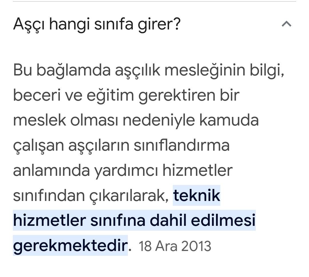 KamuAscilar's tweet photo. @iscihaber @MemurSenKonf @Kamu_Sen @tecsen @_aliyalcin_ @OnderKahveci @isikhanvedat MEB aşçıları olarak destekleriniz'den dolayı teşekkür ederiz. Sendikalardan talebimiz mesleğimizin yeri olan teknik hizmetler sınıfında yer almak istiyoruz.Görev tanımımızın net bir şekilde yapılmasını istiyoruz.Kaderimiz Okul amirlerinin eline bırakılmamalı.
🇹🇷MEB AŞÇILARI 🇹🇷THS https://t.co/aZ4yl95kzK
