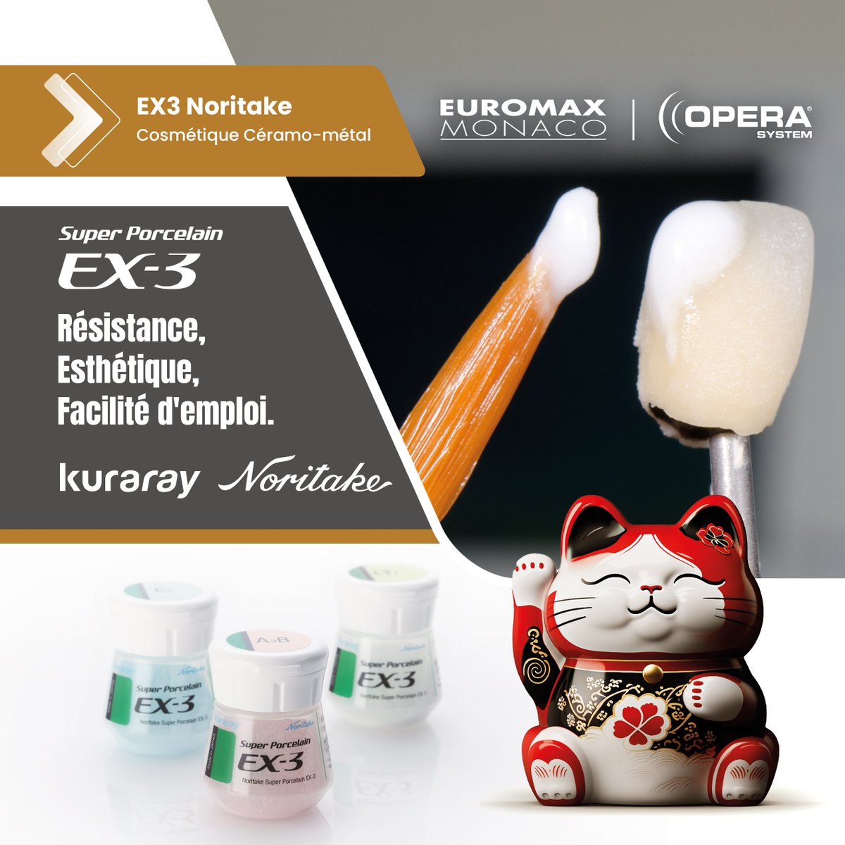 🌟Nous l'avons choisie il y a plus de 30 ans et nous sommes toujours aussi heureux de la travailler 💎
N'hésitez pas à nous contacter si vous avez besoin de conseils
Infos et commandes Euromax Monaco - Opera System 📲 +377 97 97 42 30 📧 info@euromaxmonaco.com