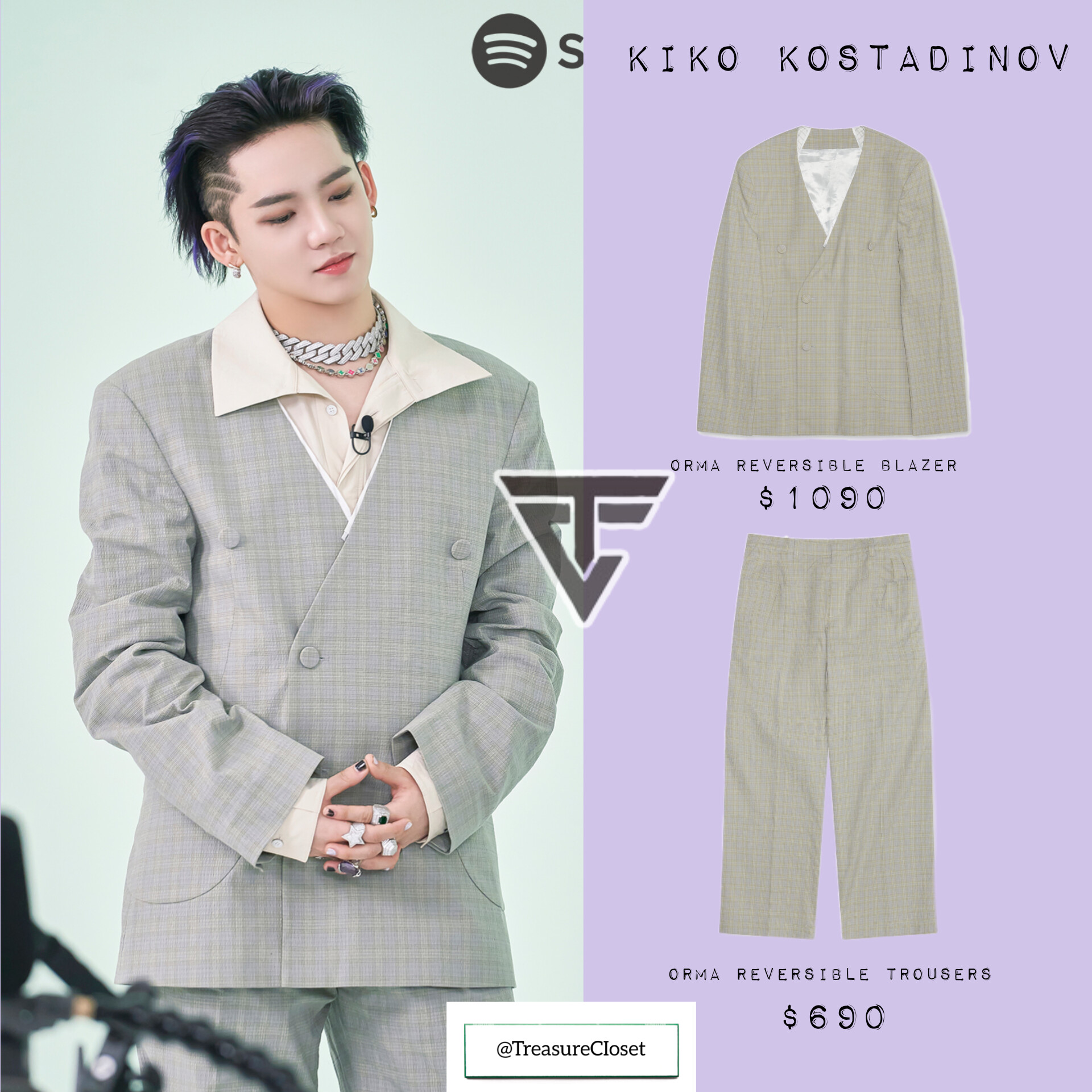 Treasure Closet в X: „[TREASURE X SPOTIFY] ☆HYUNSUK ▪︎KIKO 
