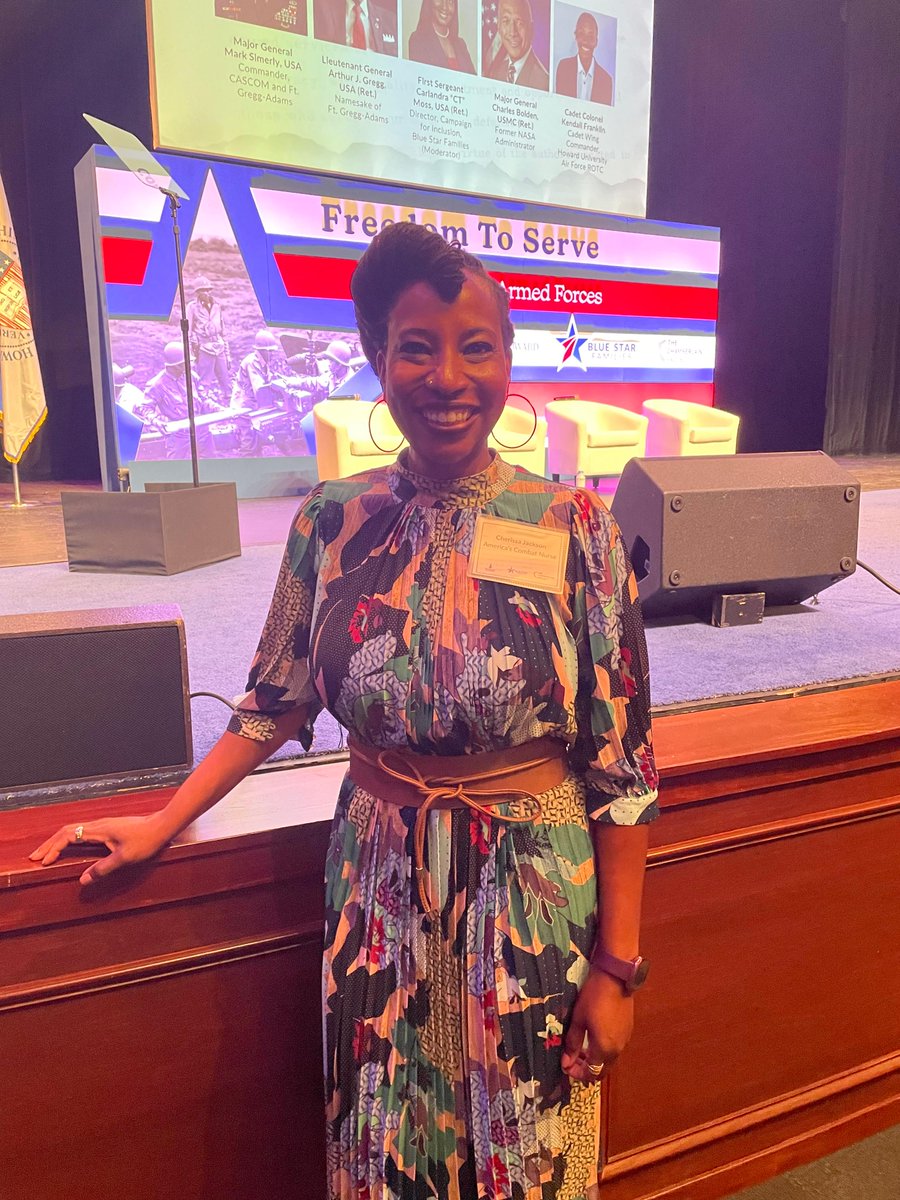 wedecode's tweet image. Our CEO was proud to attend “Freedom to Serve: Integrating the Armed Services,” hosted by Blue Star Families in partnership with Howard University and The Chamberlain Project. The gathering commemorated the 75th anniversary of Executive Orders 9980 and 9981.