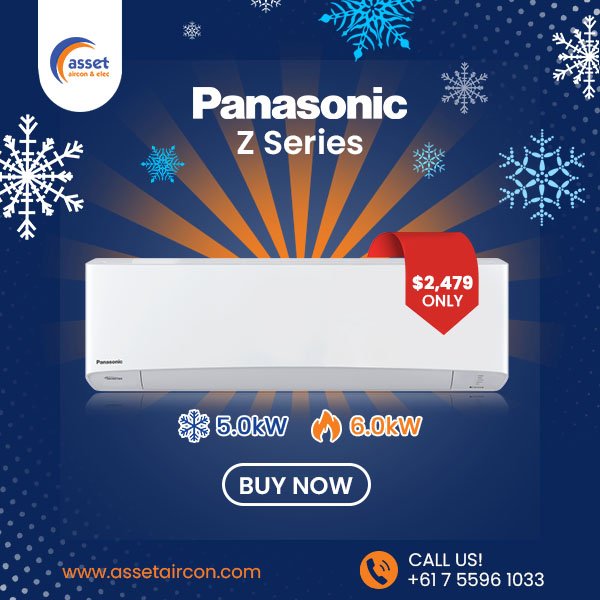 AssetAirconElec's tweet photo. #Chilly days are not over yet— experience #comfort while fulfilling your #heating needs with #Panasonic Z Series 5.0kW #AirConditioning in #GoldCoast. The Panasonic #airconditioner offers a perfect blend of #warmth &amp; wellness during the #winter days!

https://t.co/gs2TQWxqfr https://t.co/6fu0pr7bvJ
