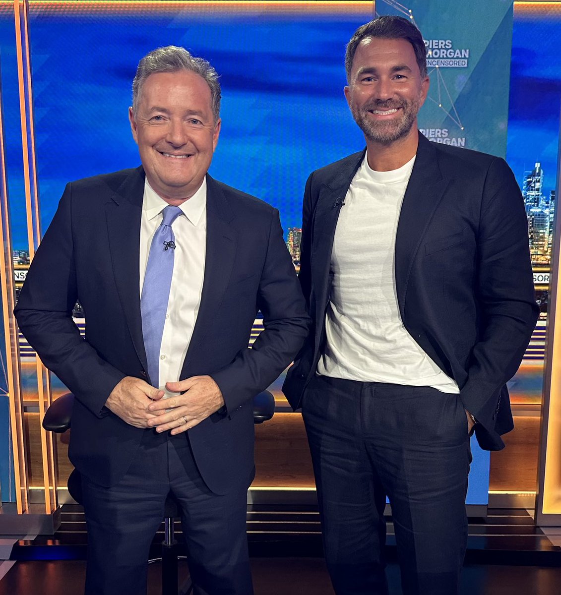 Great interview with ⁦<a href="/EddieHearn/">Eddie Hearn</a>⁩ last night. He talked such sense about the need to make kids understand why winning matters, losing shouldn’t get a prize, and sport is the best way for youngsters to learn discipline, hard work, mental resilience and respect. I agree. 👍