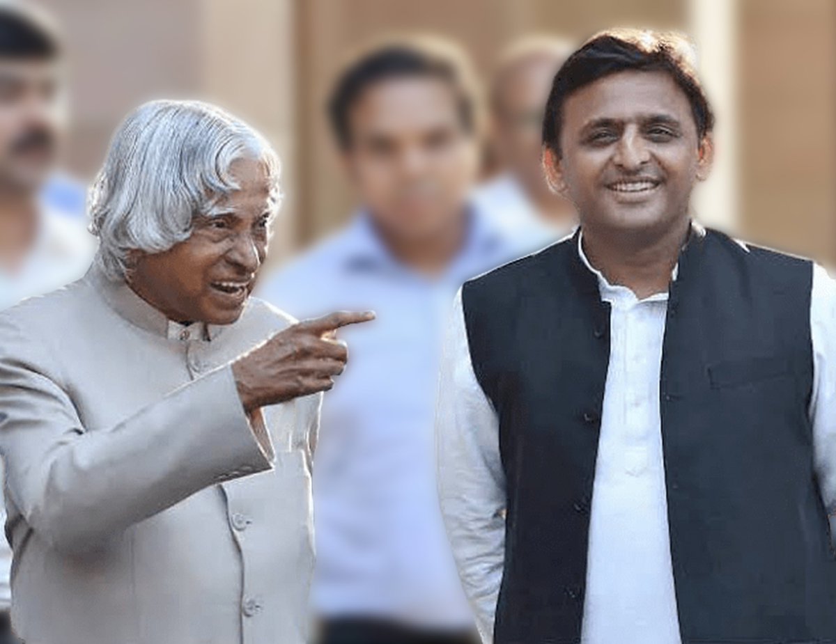 yadavakhilesh's tweet photo. युवाओं के प्रेरणास्रोत, भारत के पूर्व राष्ट्रपति, मिसाइल मैन के नाम से प्रख्यात महान वैज्ञानिक 'भारत रत्न' डॉ. ए.पी.जे. अब्दुल कलाम जी की पुण्यतिथि पर उन्हें शत-शत नमन। https://t.co/YfyueoeMIm