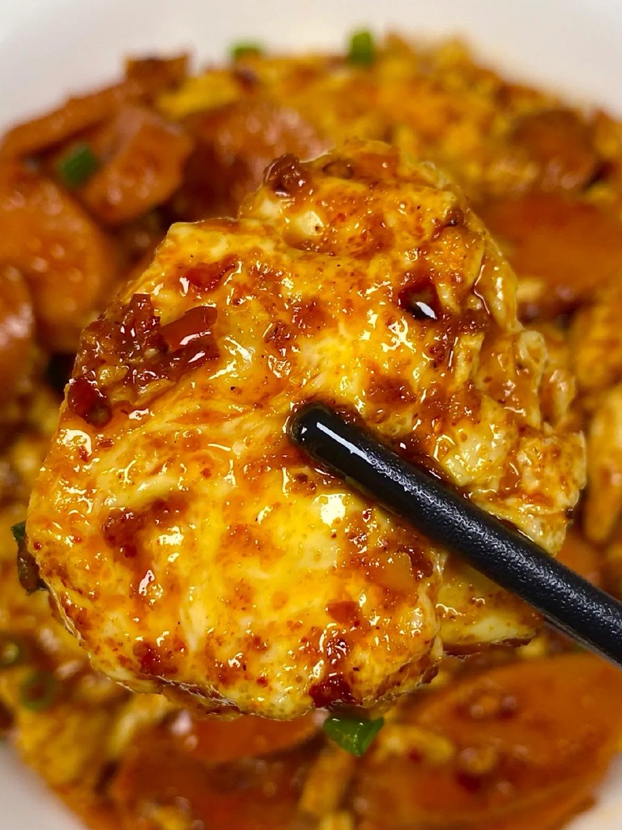 Nancyy2296's tweet photo. I've been making this recipe for ten years. It's a great meal我做了十年的配方，很下饭的一道菜，火腿鸡蛋和葱＃Ham, eggs and scallions ＃ham ＃egg
＃a https://t.co/tsP01nPLko