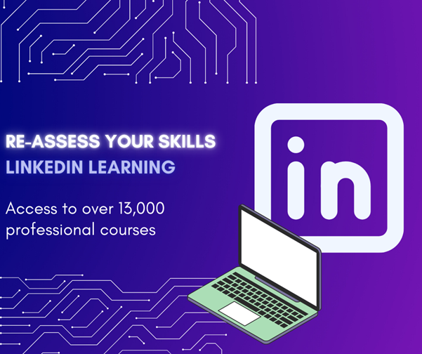 Want to stand out to employers by learning a new set of skills? LinkedIn learning is the perfect platform for this, you have access to over 13,000 professional courses, all developed by industry experts. This is a great way to enhance your CV bit.ly/LinkedInLearni…