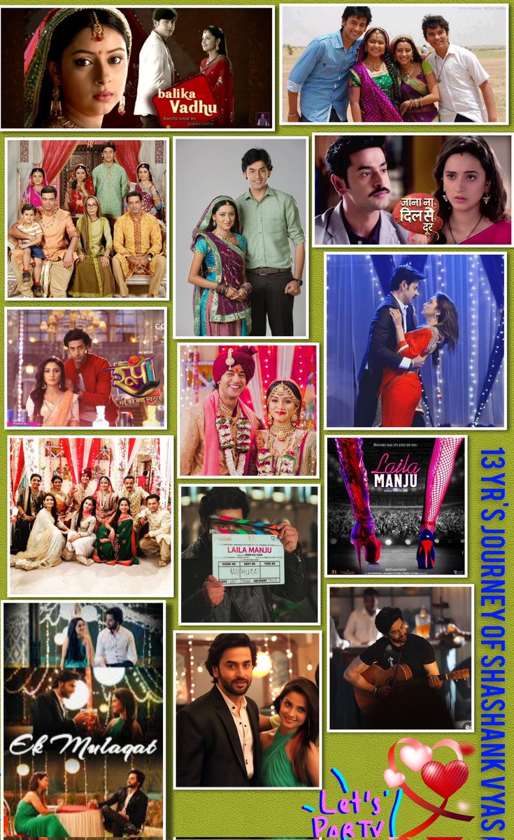 shashankgirlfan's tweet photo. 13 Year's Of Journey 💫 Congratulations Shanky 😍Look At Your Success You Didn't Achieve It Overnight 🪄It Has Been The Product Of Many Years Struggle And Every Year Your Time Have Shown Gradual Improvement 👍All The Very Best @Gshashankvyas  #Journey https://t.co/cjRkVEbVPS