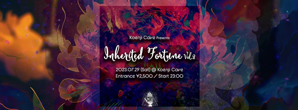 masa5188's tweet photo. 2023/07/28(Fri) 
＊IDATEN ＊
https://t.co/7GO1RxDEgD
Caveでお馴染みのRAIDENがオーガナイズするパーティー第二弾

2023/07/29(sat)
Koenji Cave presents ＊ Inherited Fortune Vol.2＊
https://t.co/5wkhfwAItN
メインは、各地でプレイしているHANABI を始め、AJ、CHACK、Juki、YUJIが プレイ https://t.co/lDoY0XrvUM