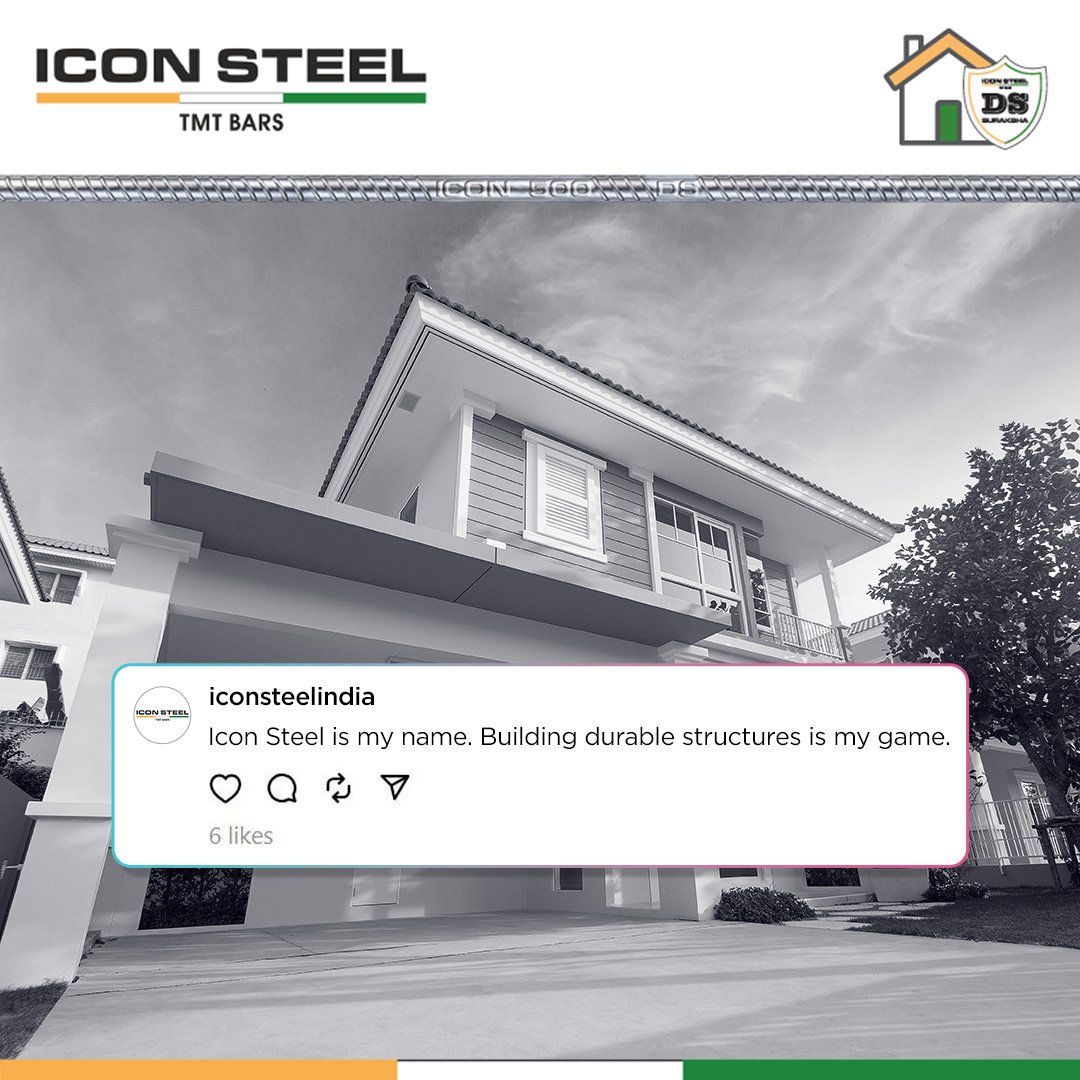 iconsteelindia's tweet photo. From the blueprint to reality, we have weaved dreams into concrete existence! Icon Steel, turning visions into everlasting legacies!

#IconSteel #IconSteelIndia #TMTBars #Ductility #Strength #Trending #MomentMarketing https://t.co/xSkAdmT0Ex