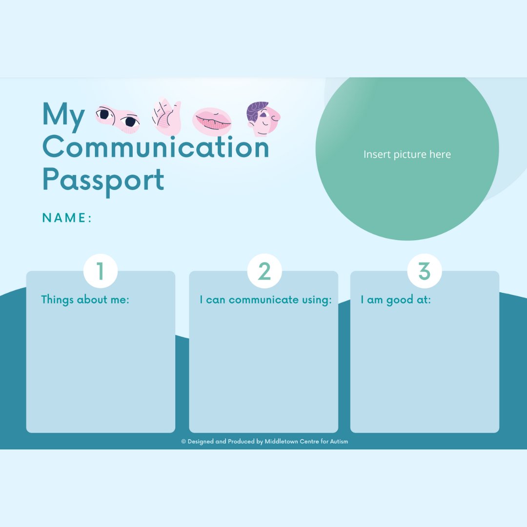 autismcentre's tweet photo. Student passports, sometimes called communication passports, are a tool that allow autistic students to tell school staff all about themselves.
Resource:
https://t.co/SKLsxQHxcT
#understandingautism #learngrowdevelop https://t.co/905gVCI2wa
