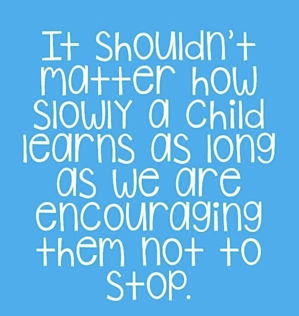 Principal_H's tweet photo. It shouldn't matter how slowly a child learns as long as we are encouraging them not to stop
#SpecialEducation #teacher #leadership #autism #sped #teachertwitter #edutwitter https://t.co/hABgw0rI1g