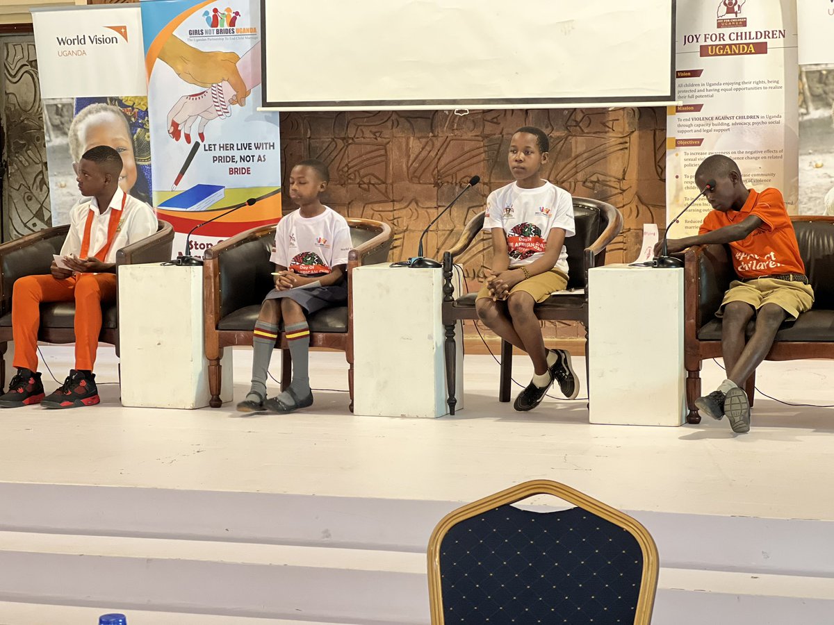 syradouganda's tweet photo. Thank you @GNB_Uganda and @JOYFORCHILDREN for giving @syradouganda can opportunity to participate in the #DAC23 #ItTakesAWorld @WorldVisionUg
Let’s promote children’s rights wherever we are. https://t.co/iNwmVb0vhI