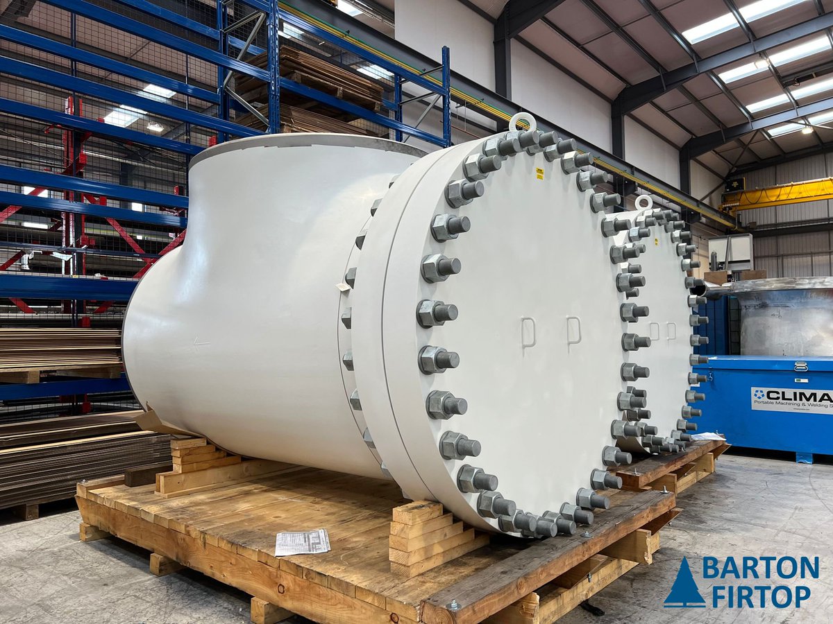60”NB 300# LTCS T-Type Strainers ready to pack and ship from our UK manufacturing plant.

#BartonFirtop #WorldLeadingFiltration #LowLossStrainers #LNG-E #LoweringNetGlobal-Emmissions #UKManufacturing