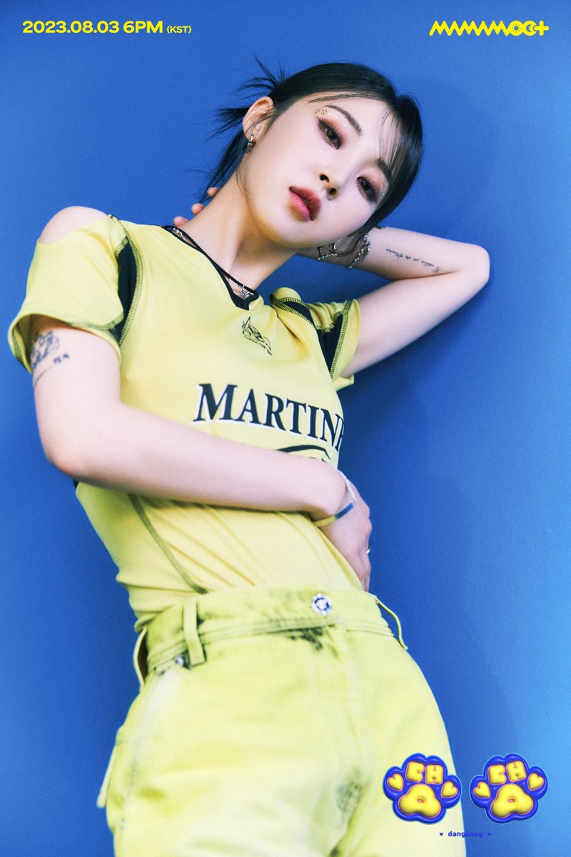 RBW_MAMAMOO's tweet image. [#마마무+]

1st Mini Album 
[TWO RABBITS] 

🐾 CONCEPT PHOTO 🐾

Album Release✔ 
2023.08.03 6PM (KST) 

#마마무플러스 #MAMAMOOplus
#솔라 #Solar #문별 #MoonByul
#TWO_RABBITS #댕댕 #dangdang