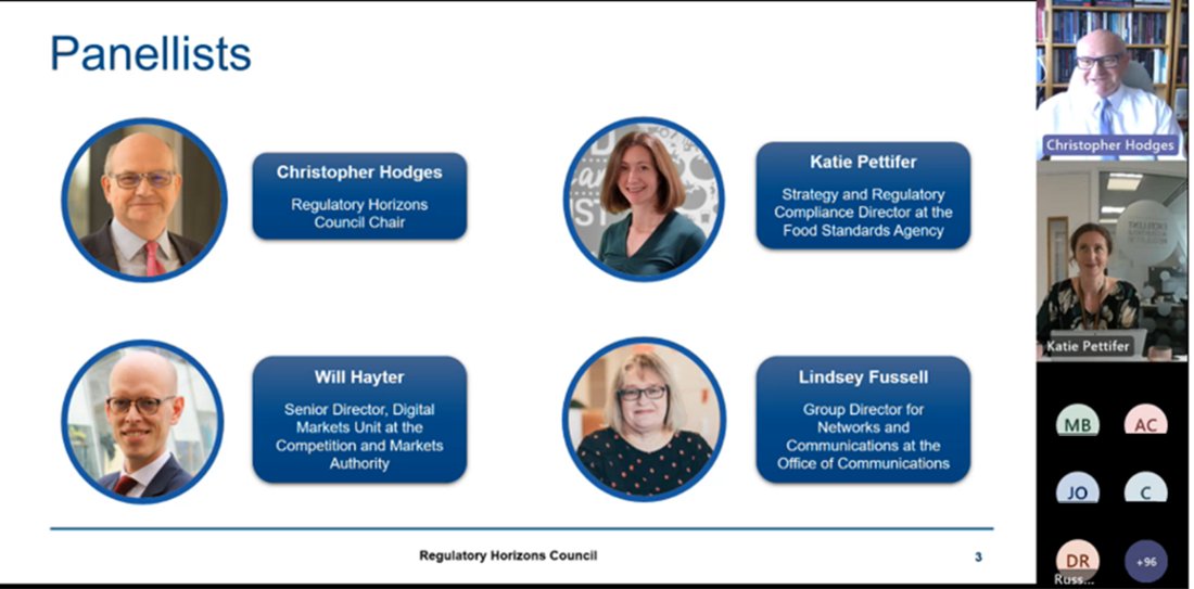 Thank you to our panellists and to all who attended the RHC’s webinar exploring whether choosing to ‘Do Nothing’ is a valid choice for regulation. We had a turn out of 100+ and as a result had a highly engaging discussion. Read on for some of the key takeaways 🧵