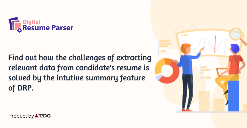 ParserResume's tweet photo. The Digital Group (T/DG) product Digital Resume Parser (DRP) provides an automated method for collecting intelligent data from applicant resumes. https://t.co/jISVTLbskt #resumepareser #DRP #resumeparsingtool #data #resumes #dataextract #automation #intelligentdata https://t.co/sLT1cHZW1k
