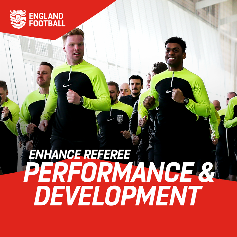FA's tweet photo. Today, we've launched an ambitious new strategy for grassroots refereeing in England, providing a clear direction for the future of officiating over the next three years and beyond.