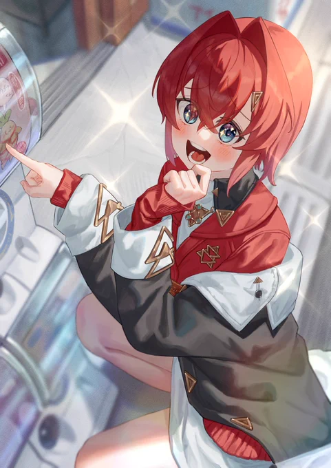 #絵ンジュ 「見て!これめっちゃ可愛くない?」 