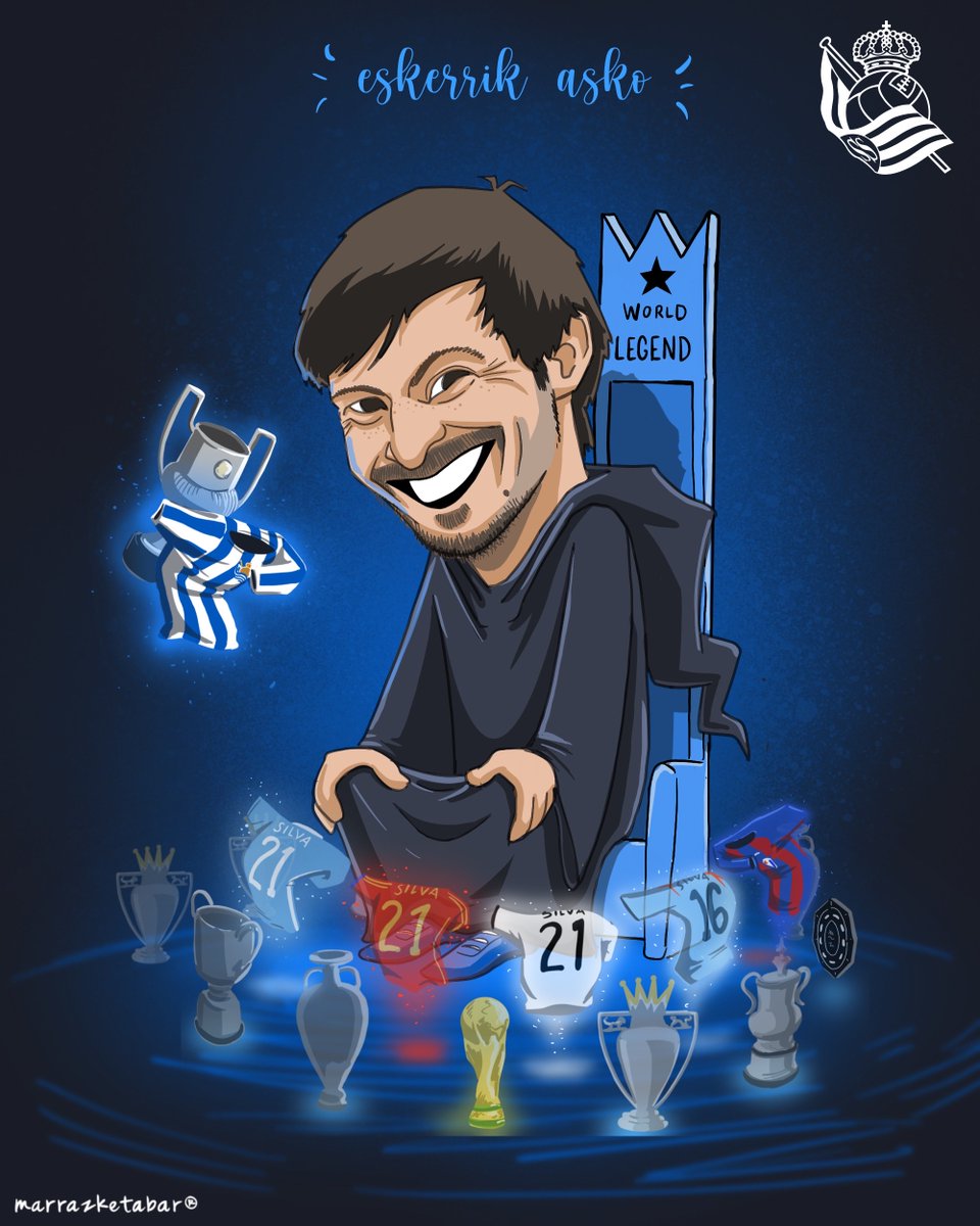 RealSociedad's tweet photo. 🌟 𝗪𝗢𝗥𝗟𝗗 𝗟𝗘𝗚𝗘𝗡𝗗 💙

#Forever21LVA | #AurreraReala https://t.co/RFM1yu2I1O