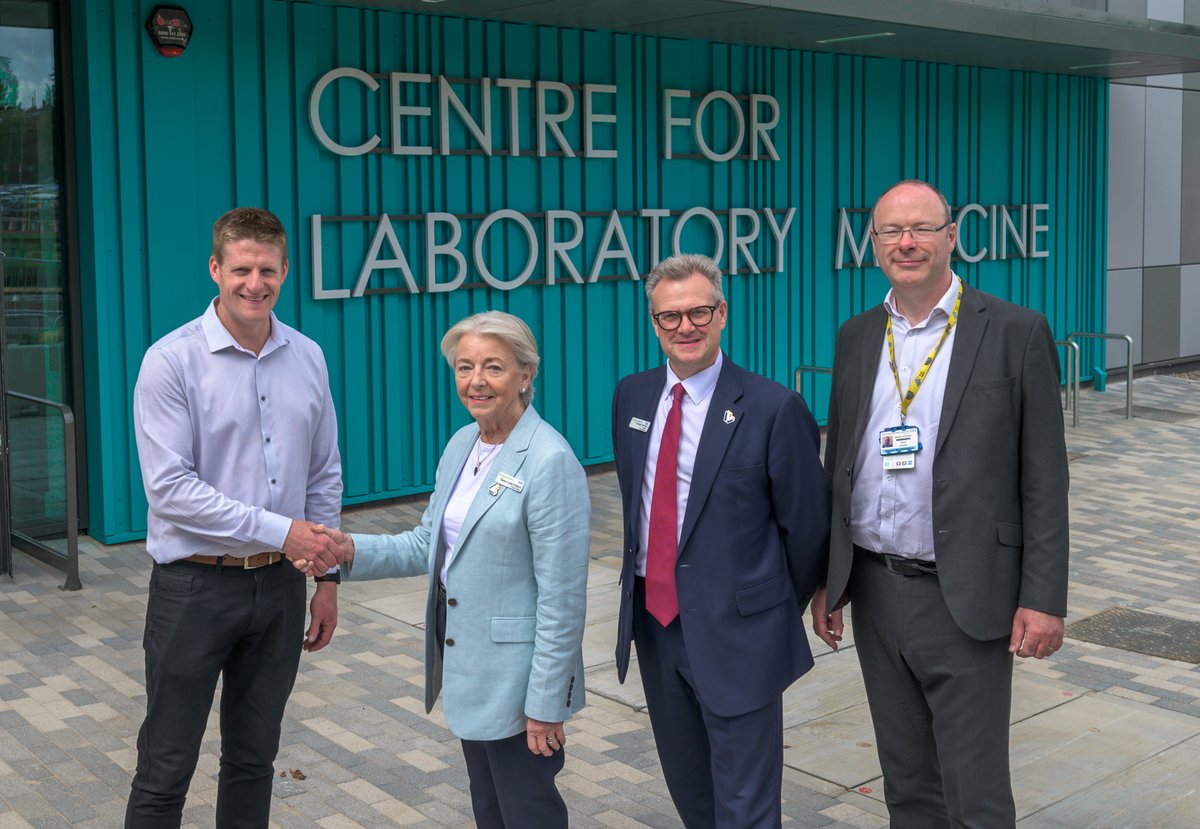 bamukandireland's tweet photo. BAM marked the completion of the new Centre for Laboratory Medicine for @LeedsHospitals which is set to transform diagnostic services and testing across West Yorkshire. 

👉 Read more: https://t.co/W4hwTiacbr

#Healthcare https://t.co/nXS0A5BjAX