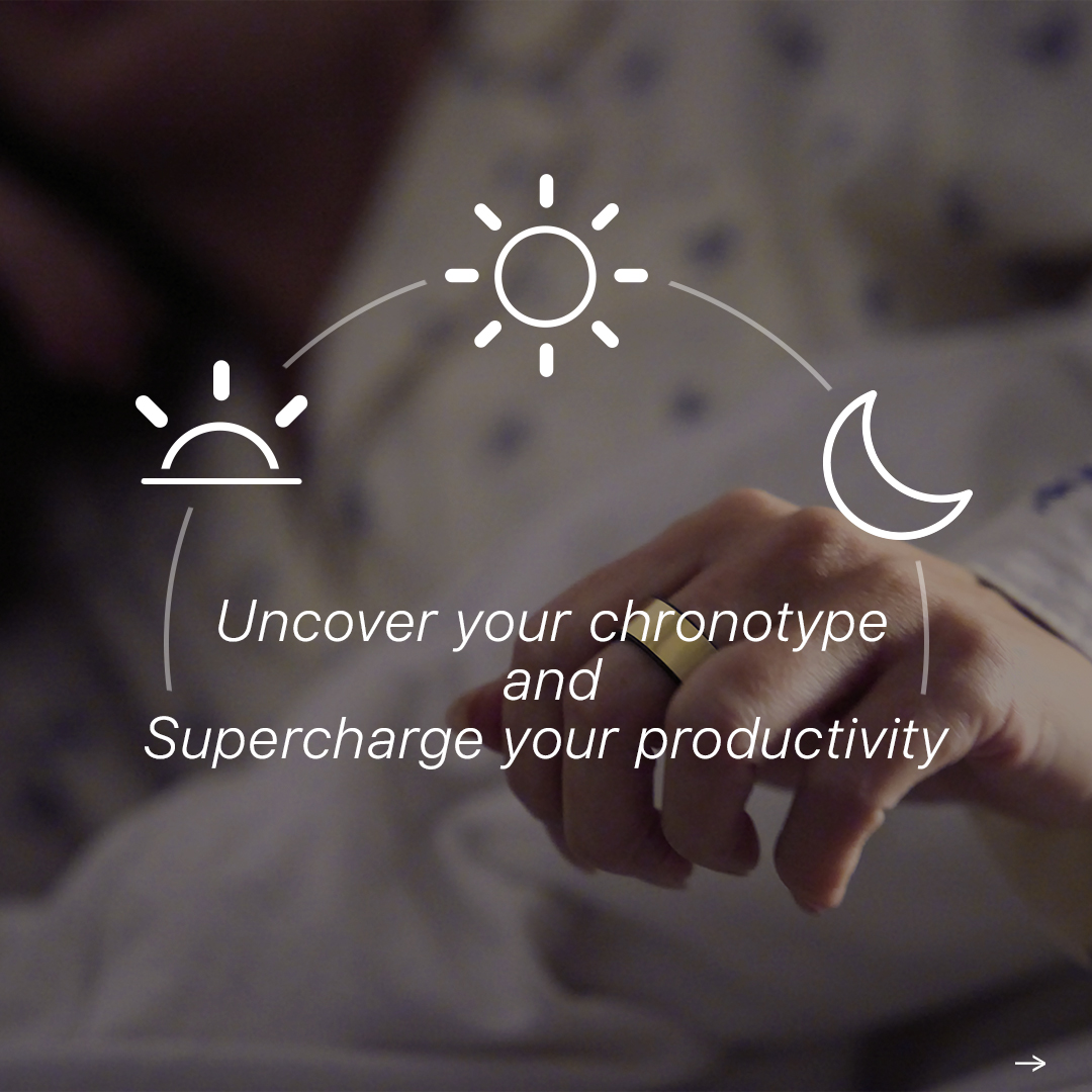 circularing's tweet photo. πβοΈ Uncover Your Chronotype and Supercharge Your Productivity!
Your chronotype is your biological preference for sleep and wakefulness.
Understanding it can help you enhance your productivity and focus, improved your sleep quality and more.
#BeMore #CirculaRing #Chronotype https://t.co/qUxJymJwIh