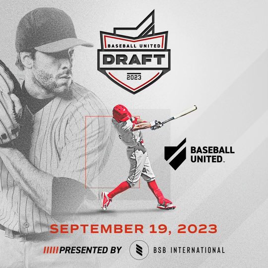 I’m very excited to share the news of the first-ever @baseballunited Draft! History in the making. Congratulations to @kash_shaikh, @johnmdch, and the entire Baseball United team. The 2023 Baseball United Draft will be streaming LIVE on baseballunited.com on September 19th