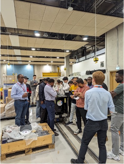 EnergyRA's tweet photo. PhD and postdoc students been at The Birmingham Decarbonisation Summer School this week to learn more about rail decarbonisation. Lets advance #netzero research in the rail industry! #BDSS2023 @InnovationMids @bhamenergy @UniBirmingham @CentreDice https://t.co/h6wBosc32p
