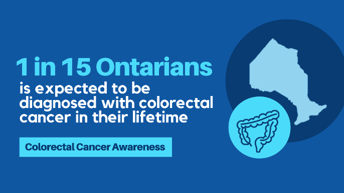 #ColorectalCancer is the second most commonly diagnosed cancer and the second most common cause of cancer death in Ontario. But when it’s caught early, 9 out of 10 people with the disease can be cured. 

Learn who should get checked and how often 👉cancercareontario.ca/en/types-of-ca…