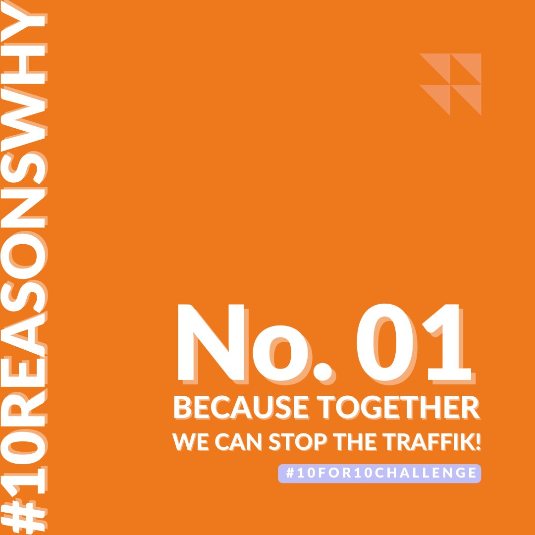 Human trafficking is a largely hidden crime, but our collective effort can bring it to an end. Join us and make a difference by supporting our #10FOR10CHALLENGE donate here: lnkd.in/ehBvdtrn