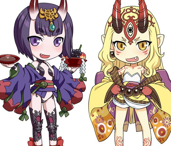 以前描いたFGOのキャラのアクキーの絵でも貼りますー 