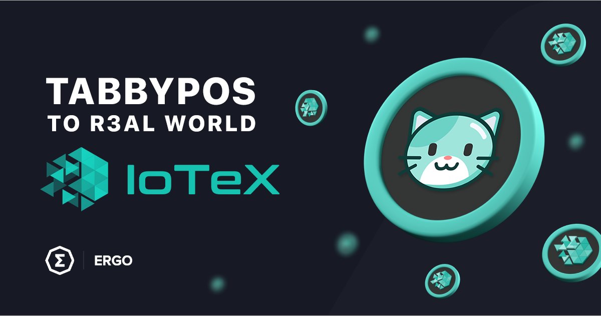 tabbypos's tweet photo. TabbyPOS has finally received recognition from IoTeX and has been included in its ecosystem. Additionally, we have obtained some grants to further develop and strengthen our capabilities. Next, we will add a new task in our weekly updates - integrating with IoTeX through the W3bStream platform.
Thank you for the recognition and support from IoTeX.
#ERGO #IoTeX  #W3bStream
https://t.co/mfmXqz2rtf
https://t.co/klnto6SyW2