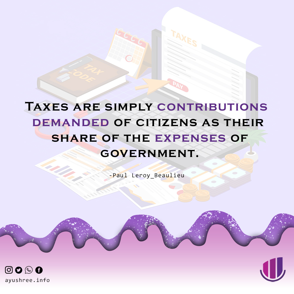 ayushreeservice's tweet photo. Taxes are simply contributions demanded of citizens as their share of the expenses of government.
#tax #taxseason #taxidermy #incometax #taxexperts #taxassistance #taxconsultants #taxpreparation #taxfiling #taxplanning #taxcompliance #taxsolutions #taxreturns https://t.co/CXcER6s6Pv