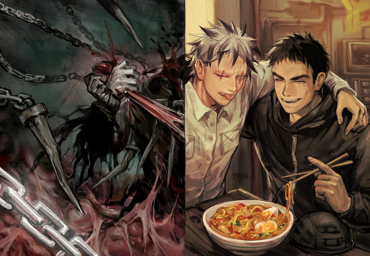 #ドロヘドロ hehehe....