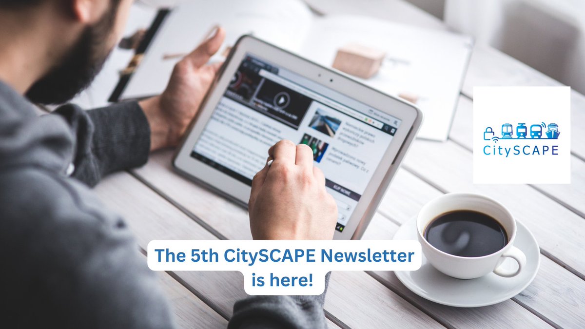 CitySCAPE (@eucityscape) on Twitter photo Our 5th newsletter is here and more gripping 🥰 than ever!
Find it on our #website 📌cityscape-project.eu/newsletters or our <a href="/ZENODO_ORG/">Zenodo</a> #community 📌bit.ly/3PE5WMn 
#H2020 #CyberSecurity Our 5th newsletter is here and more gripping 🥰 than ever!
Find it on our #website 📌cityscape-project.eu/newsletters or our <a href="/ZENODO_ORG/">Zenodo</a> #community 📌bit.ly/3PE5WMn 
#H2020 #CyberSecurity