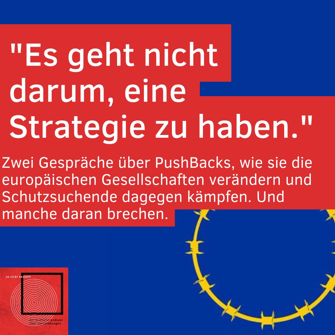 Wir sprechen über eine Sonderform von Abschiebungen: Pushbacks. Menschen halten sich in einem Land auf &amp; werden ohne Asylverfahren abgeschoben - illegalerweise.

2 Folgen mit <a href="/Wiebke_Judith/">Wiebke Judith</a> von <a href="/ProAsyl/">PRO ASYL</a> &amp; Hassan Ali, der 5 Pushbacks in seinem Leben zählt. spoti.fi/477xoeP