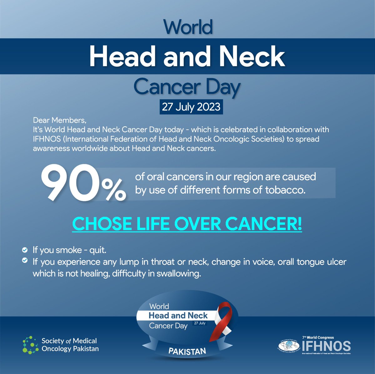 Society of Medical Oncology Pakistan tweet media