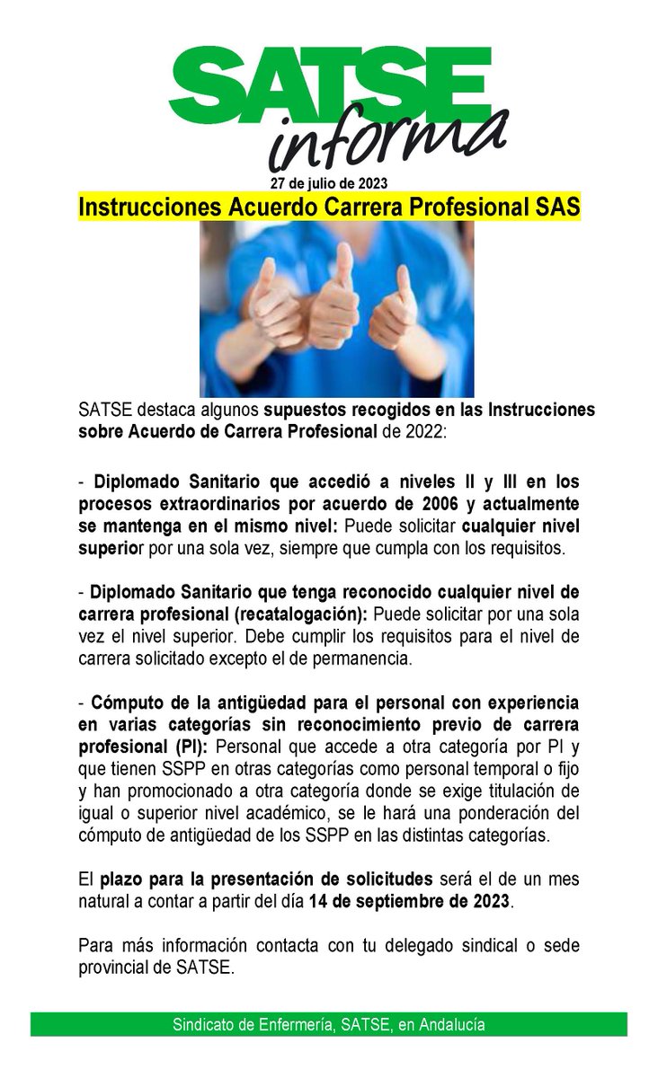 SATSE Andalucía tweet media