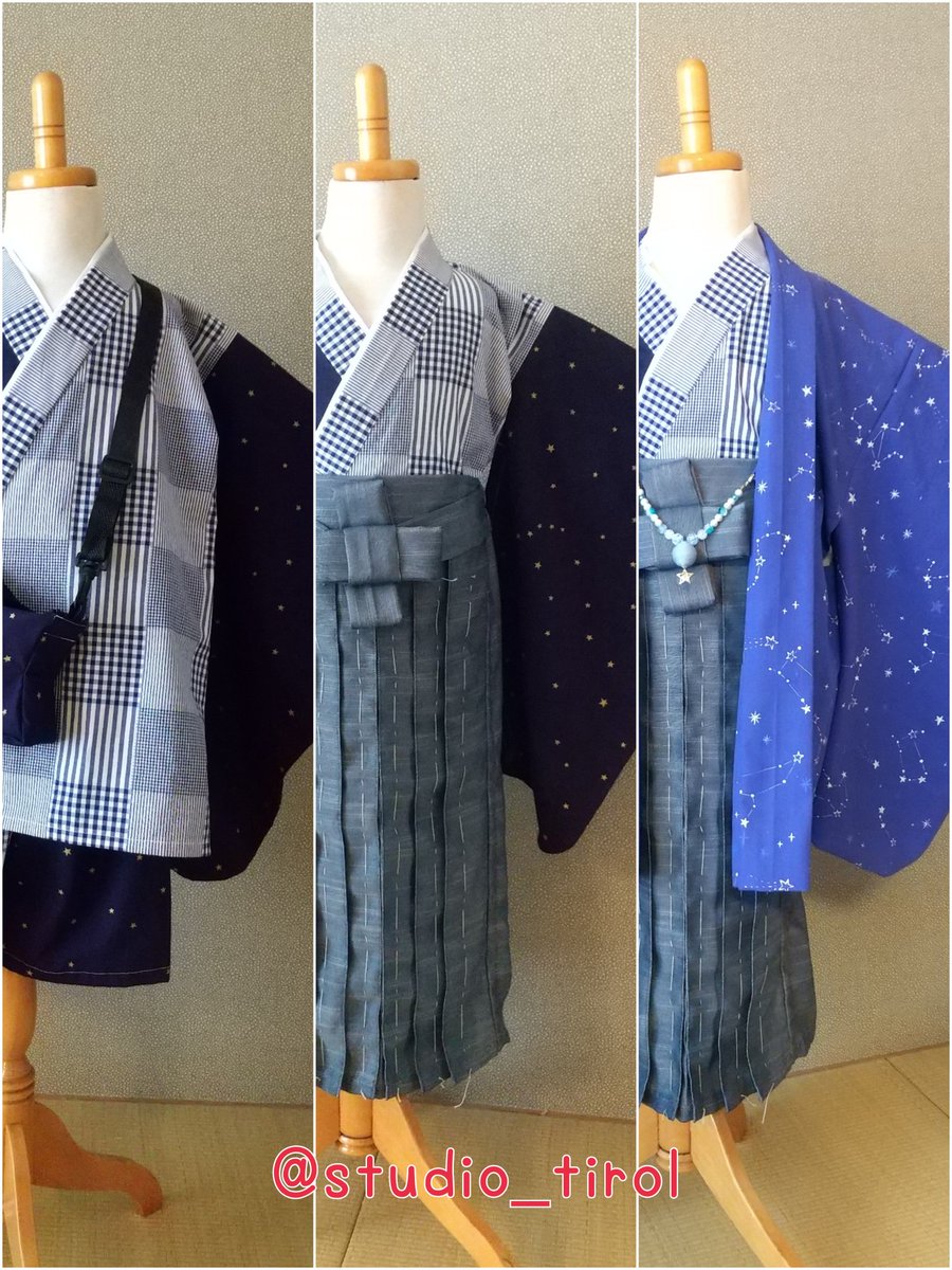 studio_tirol's tweet photo. 組み合わせ次第で3パターンの楽しみ方ができるようになっています。
もちろん今回のも全て洗濯機で洗えます✌️
冬はインナーにパーカー着たりボアのベストに合わせて着たりしてもかわいいんだろうなぁ🥰肩上げしてるので来年も着てもらえます✨
#studiotirol
#ハンドメイド作品
#着物コーデ
#着物キッズ https://t.co/UYbzHDh7ZS