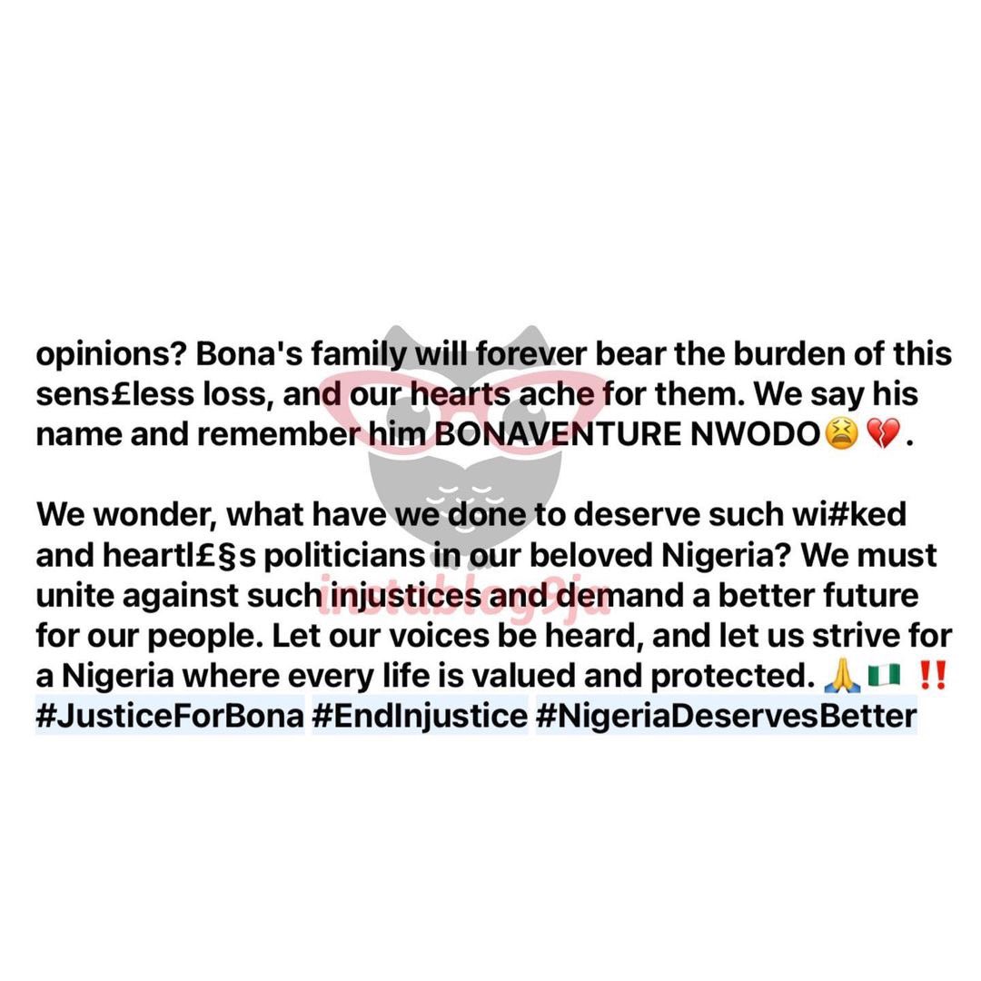 instablog9ja's tweet image. Dubai returnee, two others k#lled as Enugu traders protest after Gov. Mbah reportedly sealed their shops for obeying sit-at-home order 

Bonaventure Nwodo, a Dubai returnee, was among the three people who were reportedly k#lled in a protest following the sealing of their shops in
