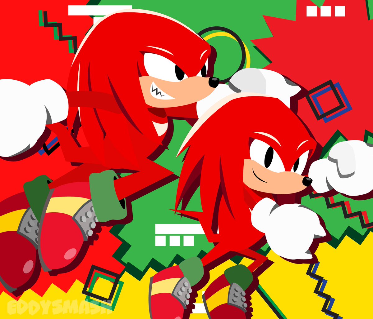 EddySmash2407's tweet photo. "Unlike Sonic I don't chuckle"🥊💎💥 Knuckles and Classic Knuckles #Knuckles #KnucklesTheEchidna #ClassicKnuckles #SonicTheHedgehog https://t.co/oZfxcIDgxf