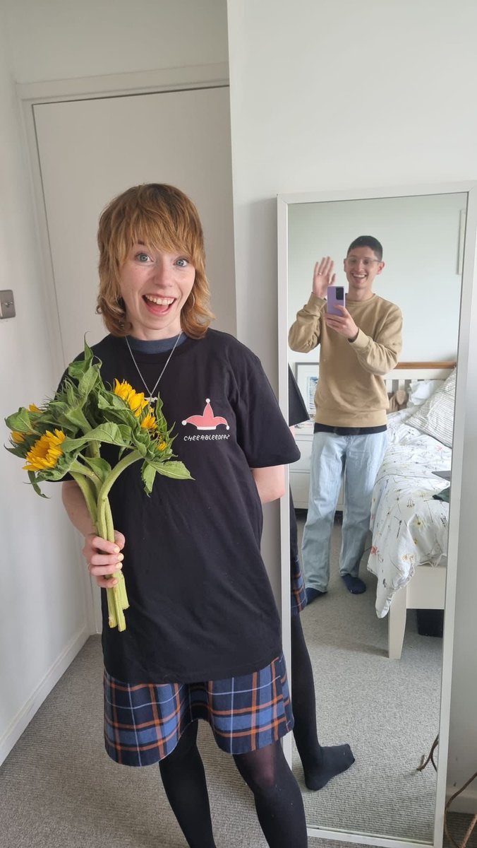 cheerbleederz's tweet photo. Happy 1st birthday to our album even in jest!! In celebration we’ve put our jesty tees on bandcamp 🤡🥳

Let us know ur fav song from our album in the comments 😍 https://t.co/Wl8DvMzbUq